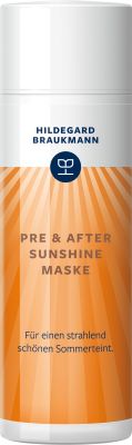 Hildegard Braukmann  Pre & After Sunshine Maske