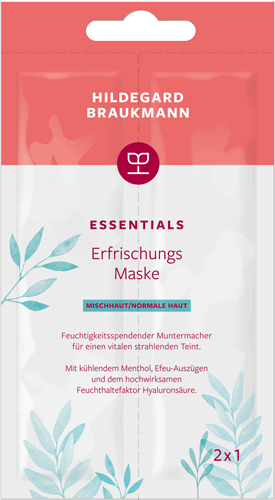 Hildegard Braukmann&nbspESSENTIALS Erfrischungs Maske Sachets 12x14ml