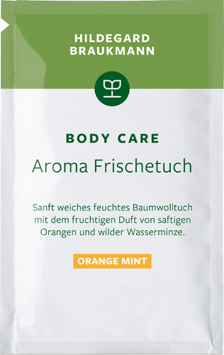 Hildegard Braukmann  Body Aroma Frischetücher Orange Mint