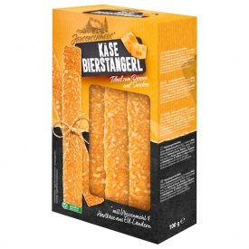 Jausenschmaus Käse Bierstangerl