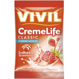 Vivil Cremelife Classic Erdbeere zuckerfrei
