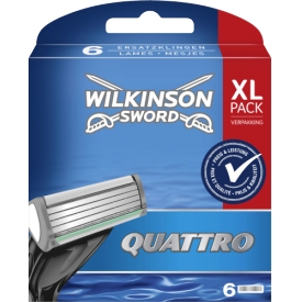 Wilkinson Sword Rasierklingen Quattro für Herren