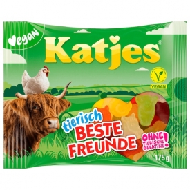 Katjes Tierisch beste Freunde - Vielfalt in fruchtigen Geschmacksrichtungen