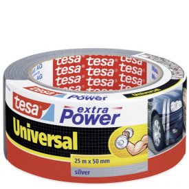 Tesa extra Power Universal Band silver 25mx50mm