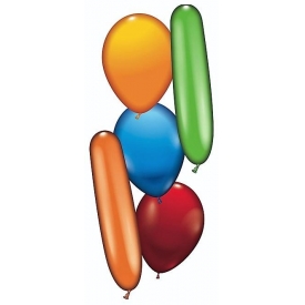 STYLEX Luftballons sortiert 24er Beutel