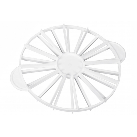 Dr. Oetker Torteneinteiler 12/16 Stücke 30x24,5x2,6cm Kunststoff PP weiß