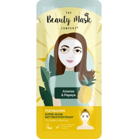 The Beauty Mask Company Tuchmaske Super-Glow mit Fruchtextrakt