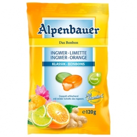 Alpenbauer Klassik Ingwer Orange - Ingwer Limette Bonbons
