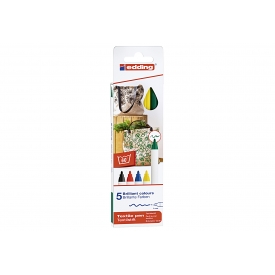 Edding Textilstift basic colours 4600 1mm 5er Pack