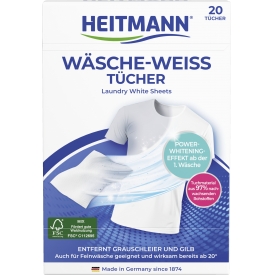 Heitmann Wäsche-Weiß-Tücher