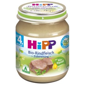 Hipp Bio Rindfleisch Zubereitung