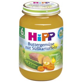 Hipp Bio Buttergemüse mit Süßkartoffeln