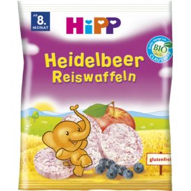Hipp Heidelbeer Reiswaffeln Ab dem 8. Monat