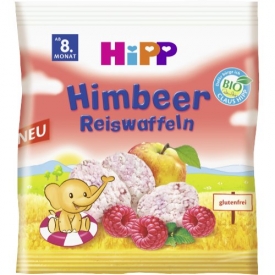 Hipp Himbeer Reiswaffeln