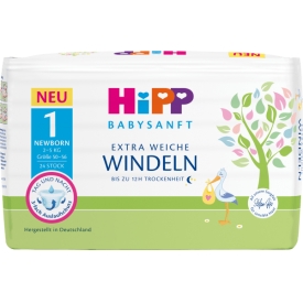 Hipp Babysanft Windeln Gr. 1 Newborn, 2-5 kg