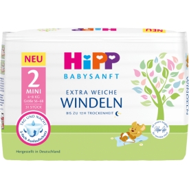 Hipp Babysanft Windeln Gr. 2 Mini,  4-8 kg