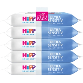 Hipp Babysanft Feuchttücher Ultra sensitiv 5x48 St.