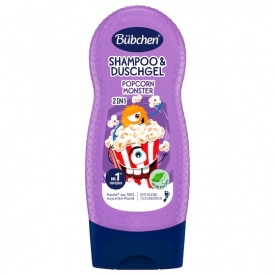 Bübchen Kinder Shampoo & Dusch Gel 2 in 1 Popcorn Monster