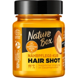 Nature Box Haarkur Hair Shot Nährpflege mit Arganöl