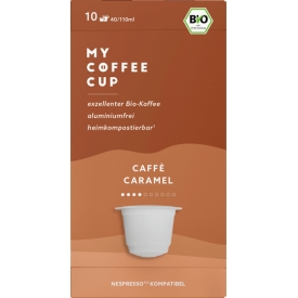 My-CoffeeCup Kaffeekapseln, Caramel, kompostierbar