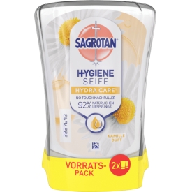 Sagrotan No-Touch Nachfüller Duo Flüssige Handseife Lotusblüte & Kamillenöl  Sagrotan No-Touch Nachfüller Duo Flüssige Handseife Lotusblüte & Kamillenöl