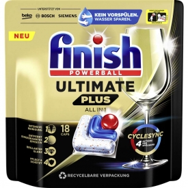 Finish Ultimate Plus All in 1 Spülmaschinen Caps18 Caps