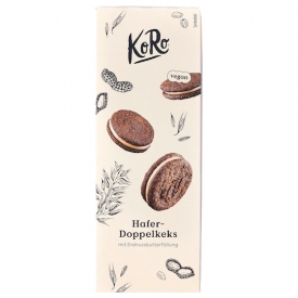 KoRo Hafer-Doppelkeks mit Erdnussbutterfüllung