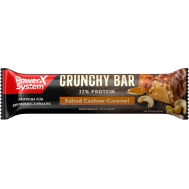 Power System Protein-Riegel, Crunchy Bar, Salted Cashew-Karamell