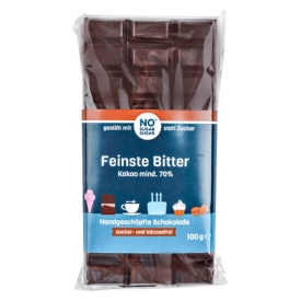 No Sugarsugar Schokolade Feinste Bitter  No Sugarsugar Schokolade Feinste Bitter