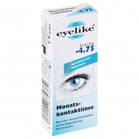 EyeLike MONATSKONTAKTLINSE 4,75