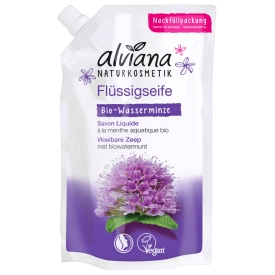 Alviana Flüssigseife Bio-Wasserminze Nachfüller