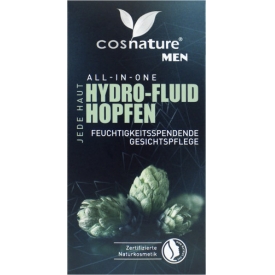 Cosnature Gesichtspflege Men Hydro-Fluid Hopfen