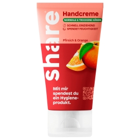 share share Handcreme Pfirsich & Orange