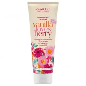 Jean&Len Belebendes Duschgel Cranberry/Vanille 250 ml