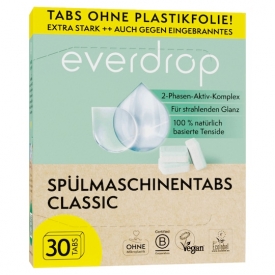 everdrop Spülmaschinentabs Classic