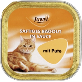 Juwel Katzenfutter Saftiges Ragout in Sauce mit Pute