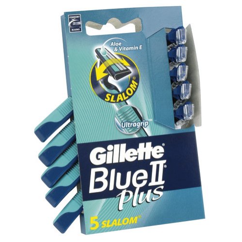 Gillette Einwegrasierer Blue II Plus kein Slalom