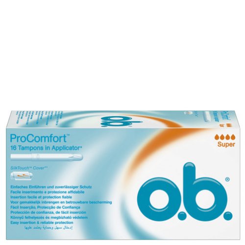 O.B. Tampons ProComfort Super Applicator O.B. Tampons ProComfort Super Applicator