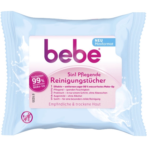 Bebe Pflegende Reinigungstücher 5in1