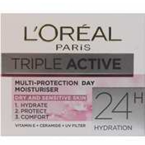 LOreal Paris Tagescreme Dreifach Aktiv Sensitiv