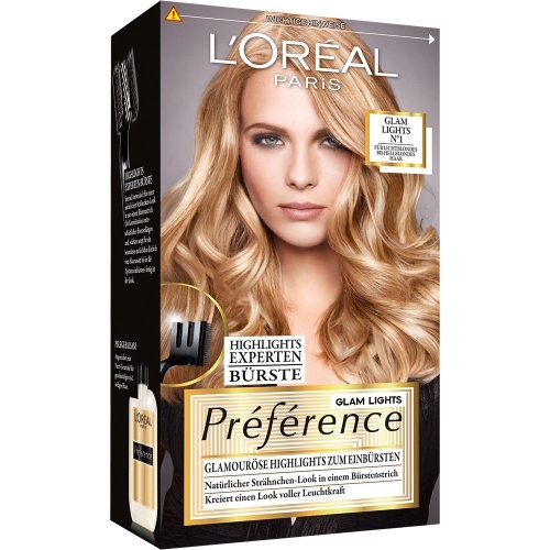 LOreal Paris Haarfarbe Preference Glam Coloration No1 Highlight