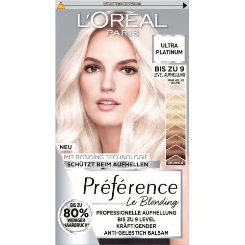 LOreal Paris Aufheller Preference Ultra Platinum