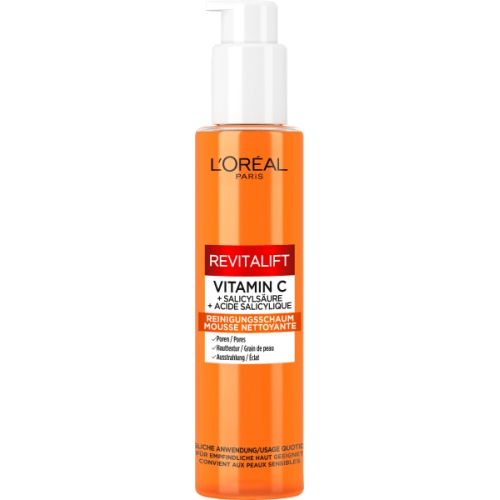 LOreal Paris Reinigungsschaum Revitalift Clinical mit Vitamin C LOreal Paris Reinigungsschaum Revitalift Clinical mit Vitamin C