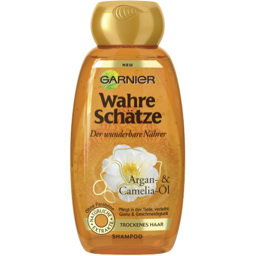 Garnier Shampoo Wahre Schätze Der wunderbare Nährer Argan- &  Camelia Öl