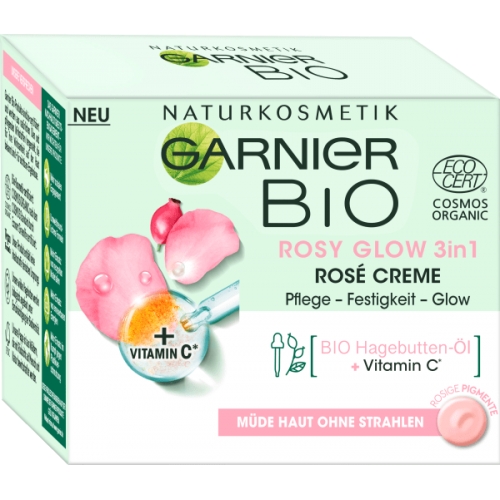 Garnier BIO Tagespflege Rosy Glow 3in1