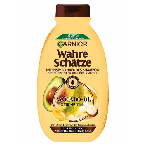 Wahre Schätze Intensiv nährendes Shampoo Avocado-Öl und Sheabutter