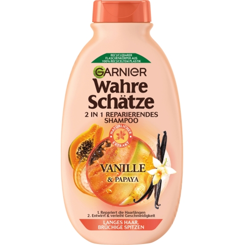 Garnier wahre Schätze Shampoo Vanille & Papaya