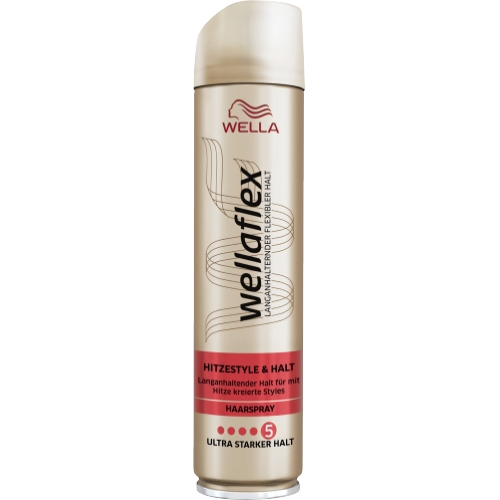 Wellaflex Haarspray Hitze Style & Halt Ultra Starker Halt