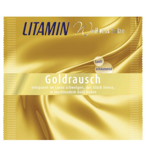 Litamin Spezialbad Wellness-Salz Goldrausch