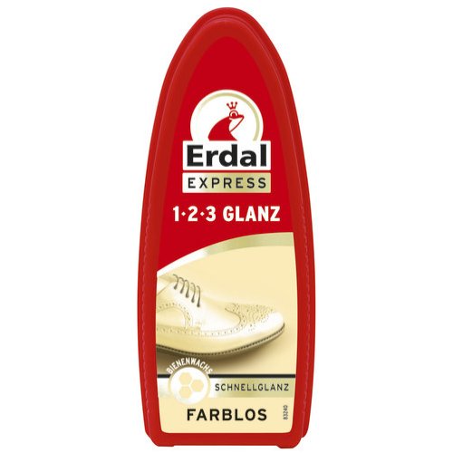Erdal Schuh 1-2-3 Schnellglanz farblos